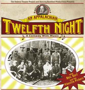Shakespeare's Twelfth Night set in 1938 Appalachia is a foot-stompin' comedy with music!